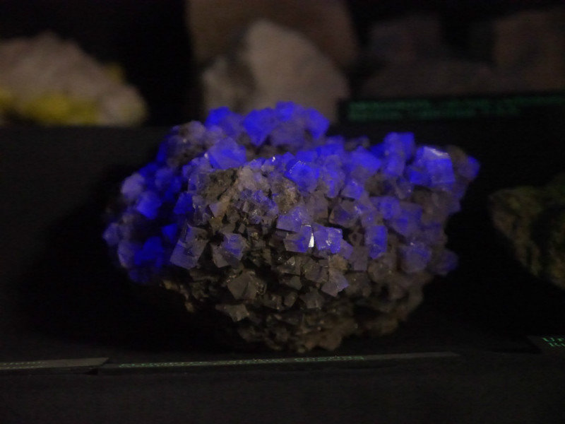A fluorescent mineral 