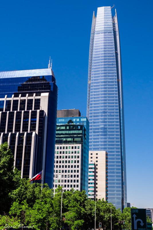 Tallest building in Santiago