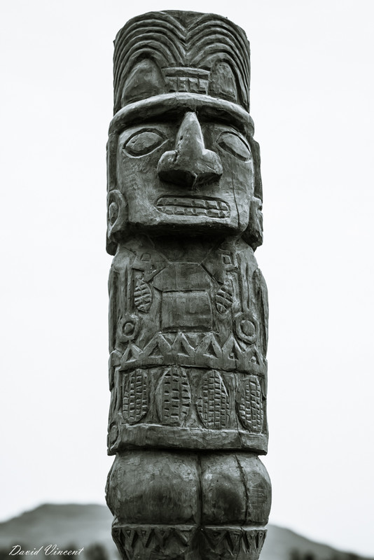 Totem found at Pachacamac