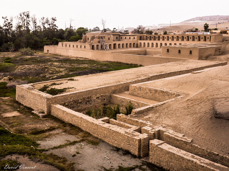 The newest temple at Pachacamac