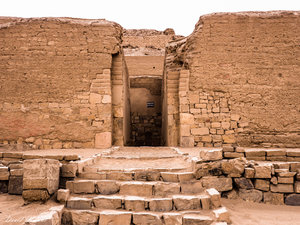 Entrance to the Temple at Pachacamac