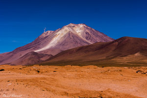 A Volcano near the Chilean border