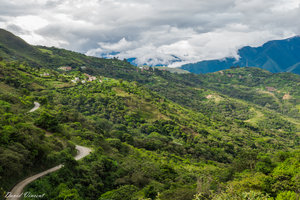 View towards Coroico