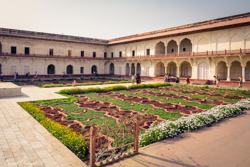 Garden in the Red Fort