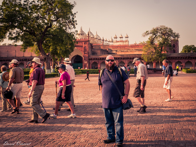 Me at the Red Fort