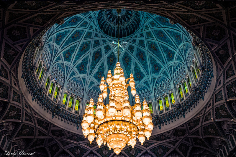 The main chandelier