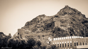 Fort on the hill above Muscat