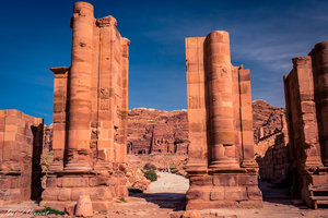 Columns in Petra