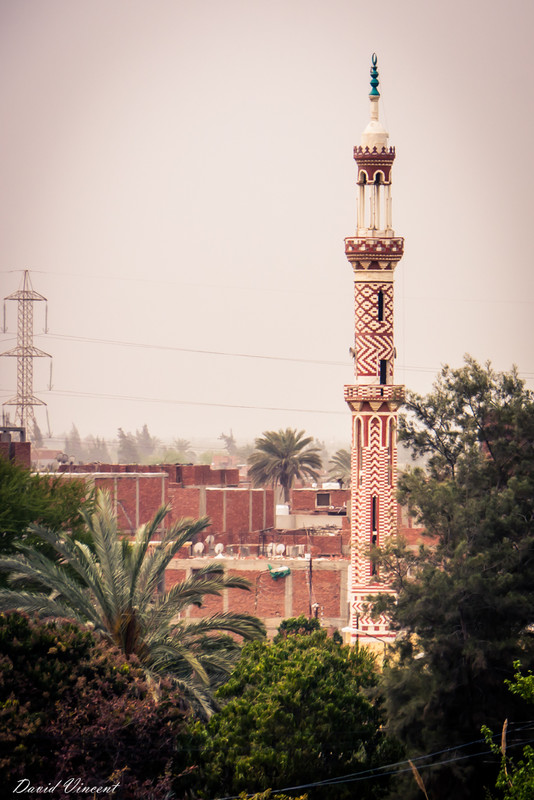 Minaret by the Suez Canal