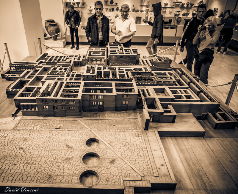 Model of the palace of Knossos