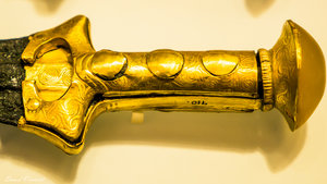 Hilt of a ceremonial sword
