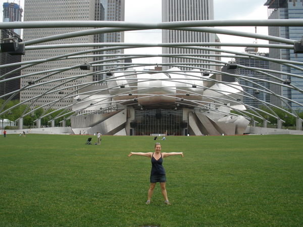 Penny Under Frank Gehry