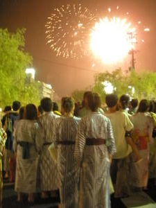 Fireworks Over Kinosaki