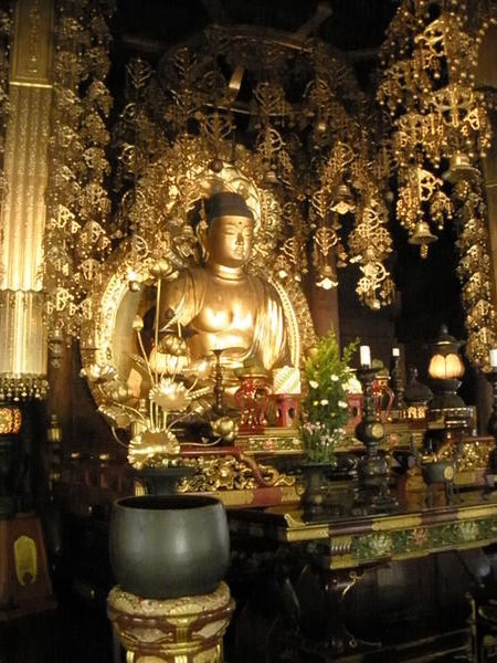 Golden Buddha Inside Our Favourite Shrine