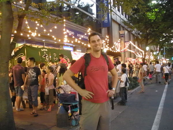 Dave in Nagoya Street Festival