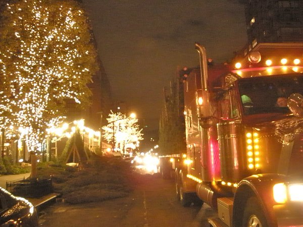 Christmas Tree Delivery Truck