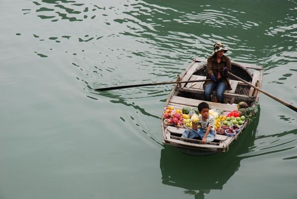 Merchant in Ha Long Bay