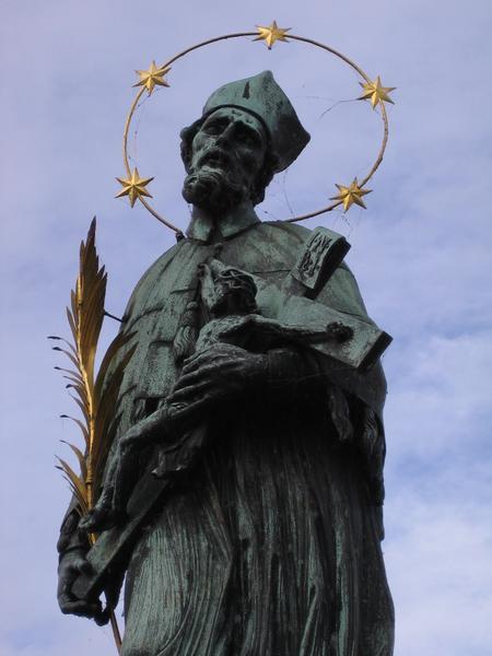 Statue on charles bridge