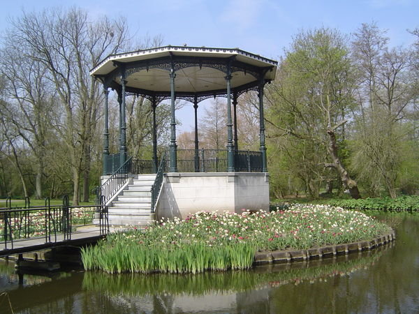 Nice pavilion in Vondelpark