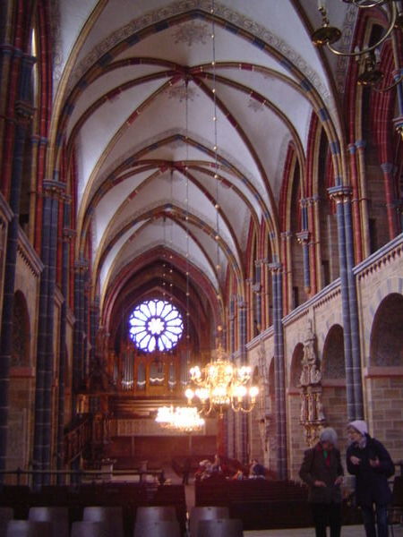 Inside St Petri Dom