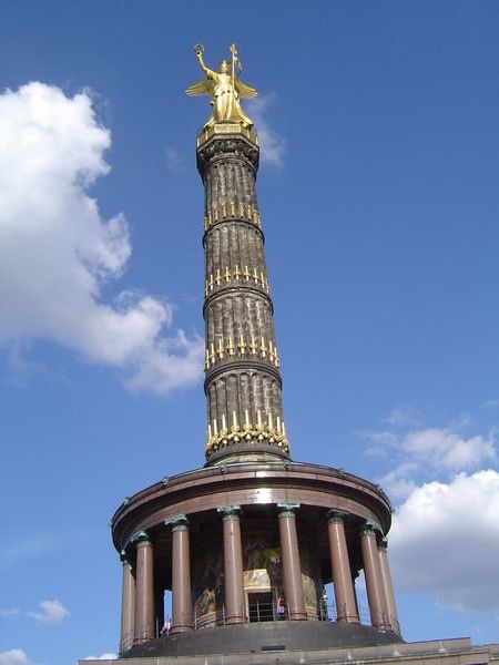 The Victory Memorial at Tiergarten