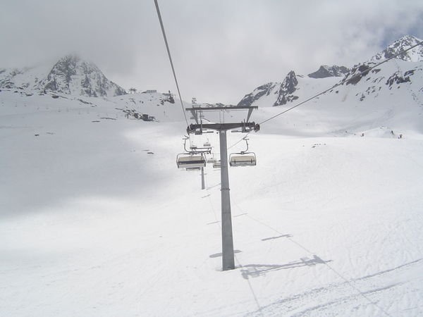 View from chairlift