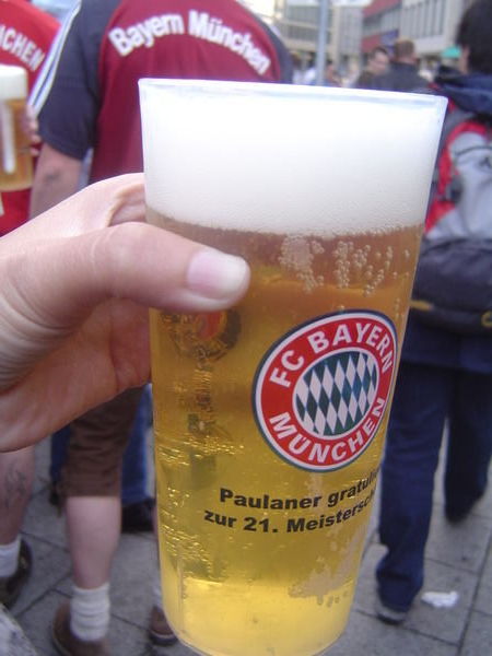 Free beer on the streets of Munich!