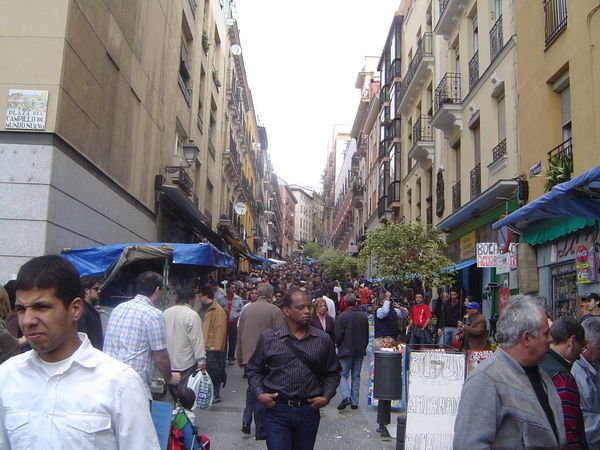 El Rastro market