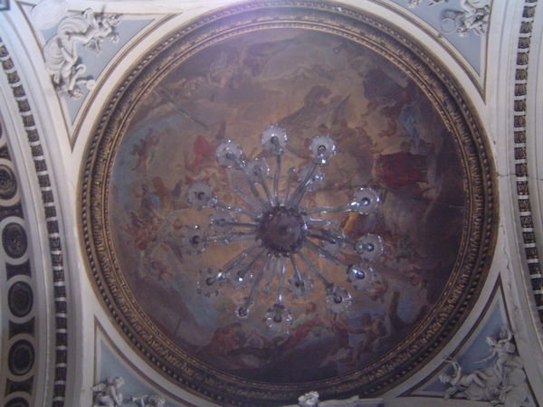 Interior ceiling of Basilica