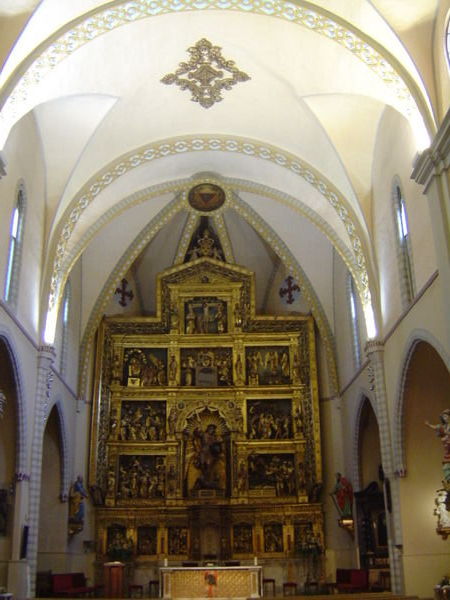 Interior of Iglesias de la Magdelena