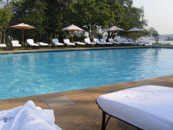 Royal Livingstone swimming pool