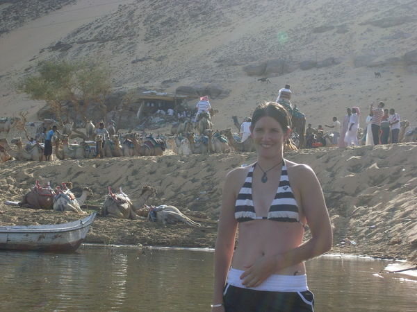 Tash W in the Nile River