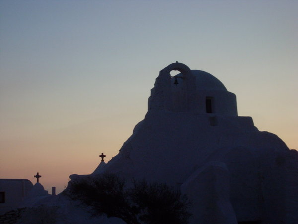 Sunset on Mykonos