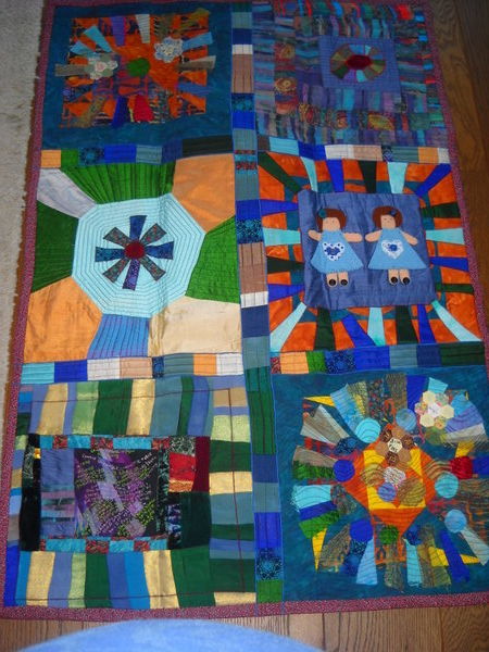 SUERTE ! -- beautiful handmade quilt