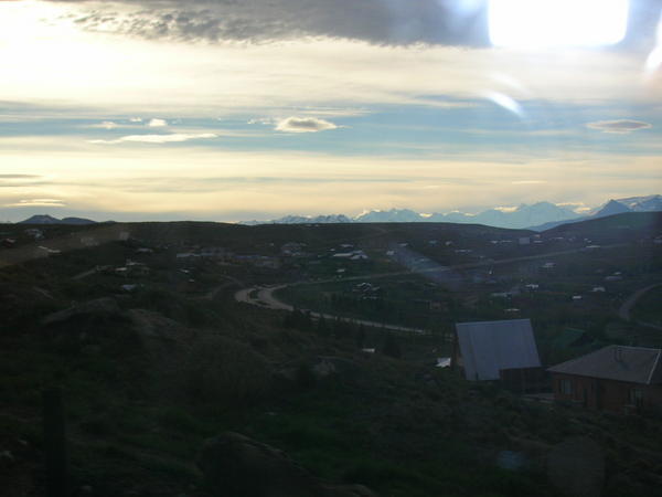view over El Calafate