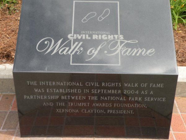 international civil rights walk of fame