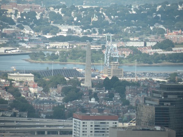 on top of the prudential tower