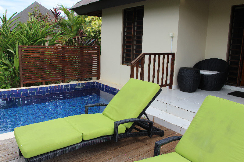 Another view of the plunge pool