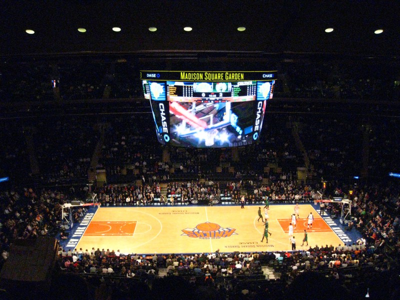 Watching the Celtics beat the Knicks at Madison Square Garden