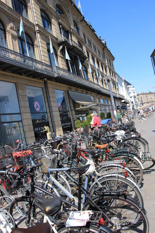 Bikes in Copenhagen