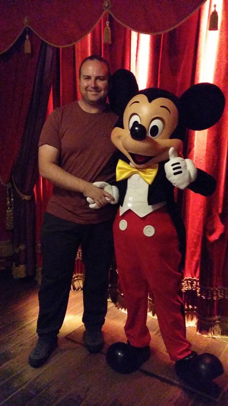 Stuart meets Mickey