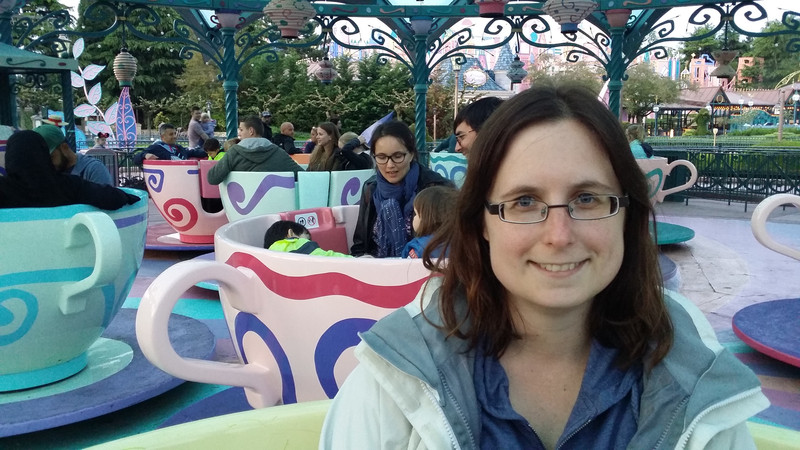 Riding the Mad Hatter's Tea Cups