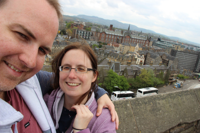 Wind at the Edinburgh Castle