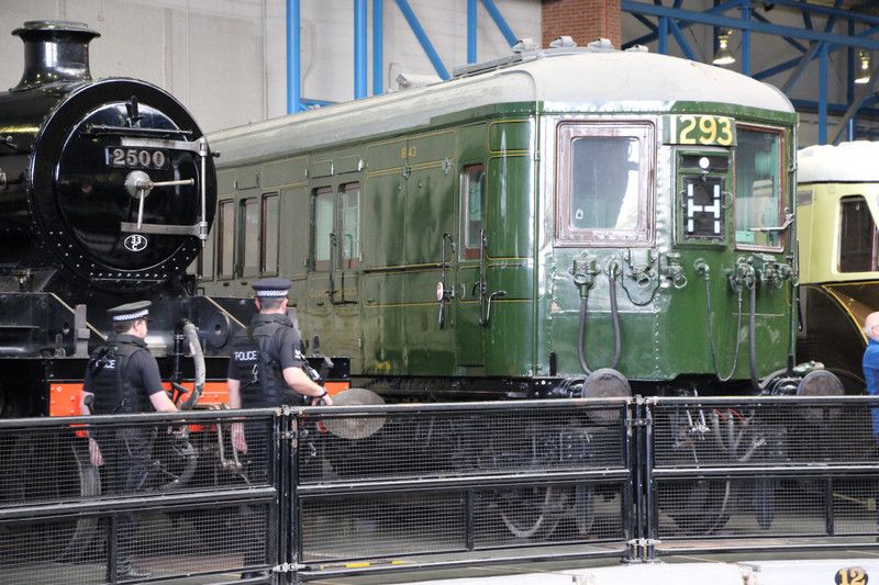 Cops at the National Railway Museum, York