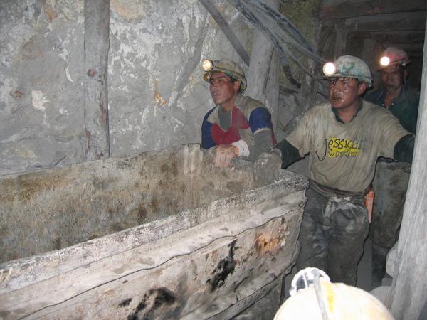 Silver mines at Potosi, SW Bolivia