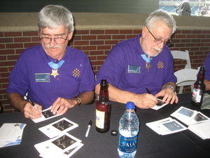 Autographs at Coors Field