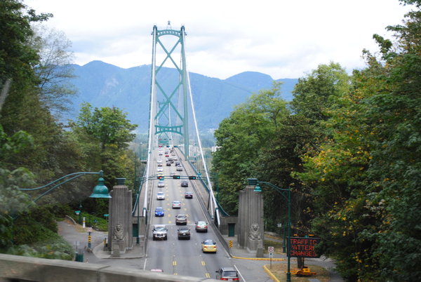 Lion bridge Vancouver