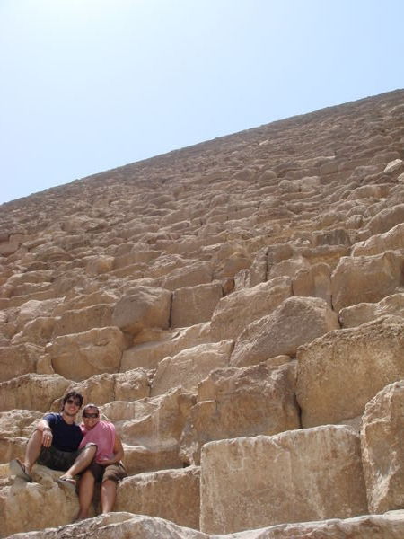 Just Chillin on the Pyramids