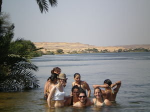Swimming in the Nile