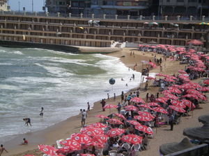 Beach in Alexandria